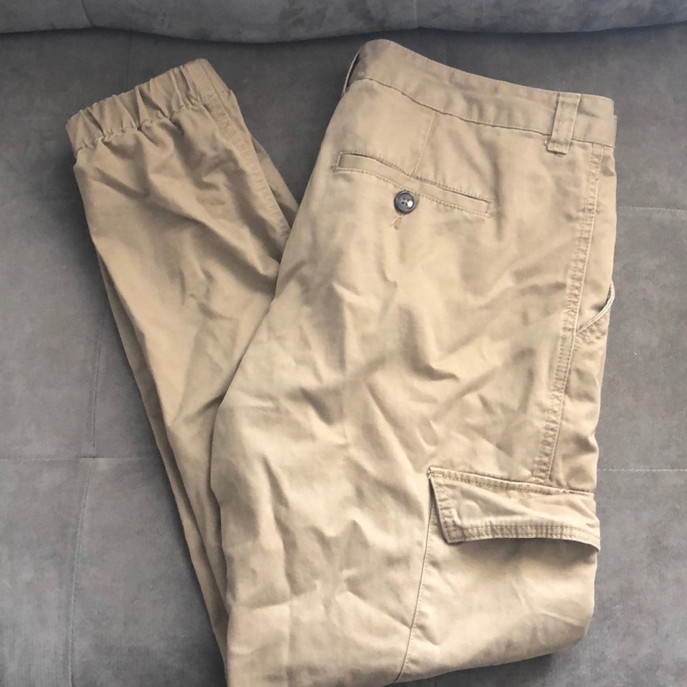 Khaki F21 joggers